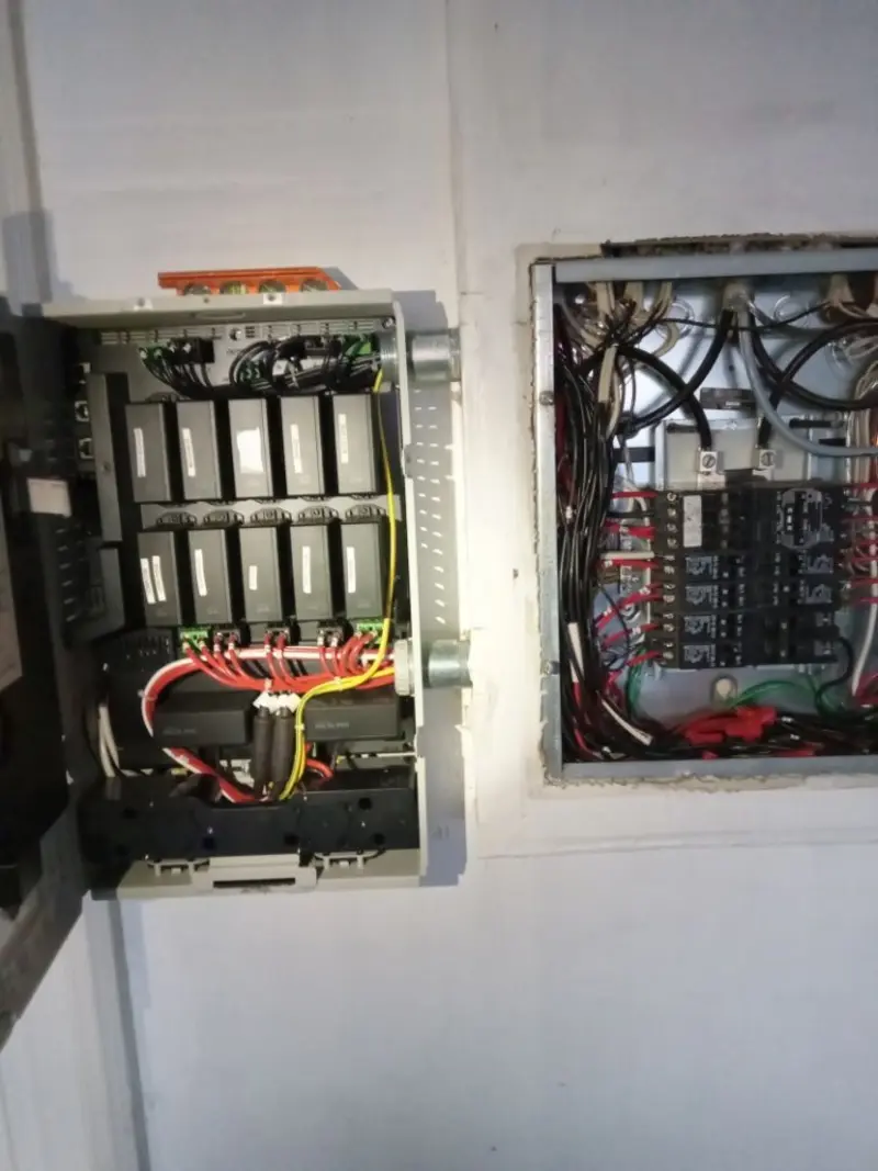 Electrical panel upgrade completed for Indoor Lighting Installation in Tulia